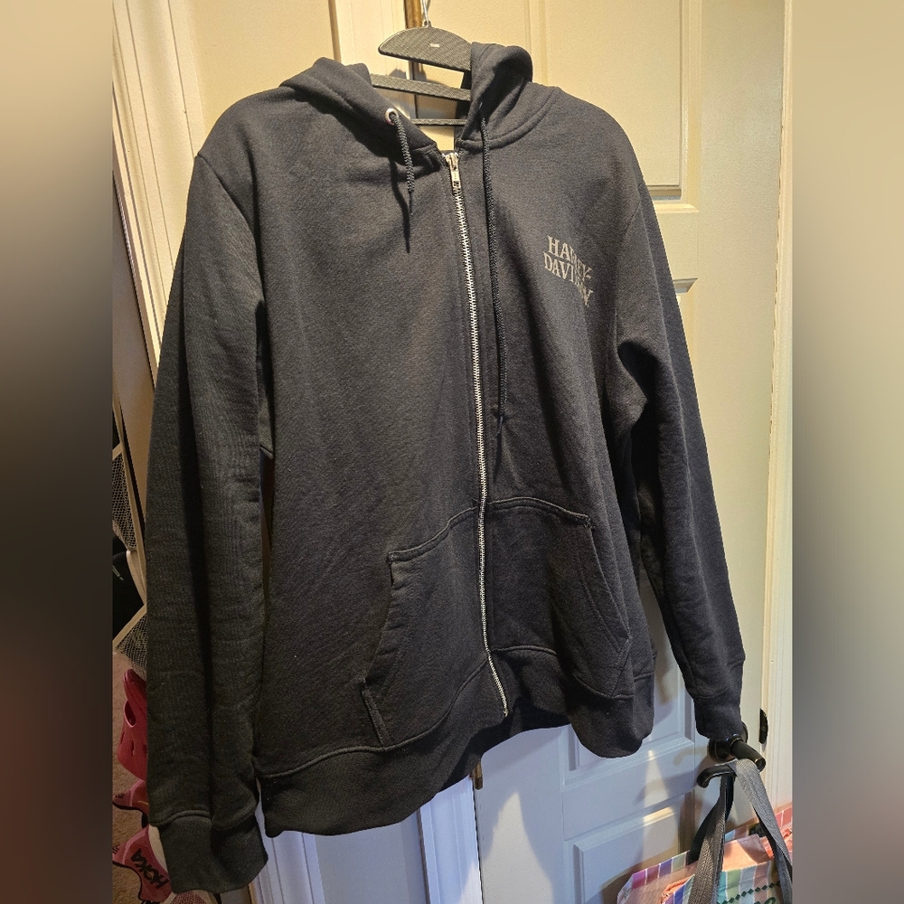 Harley-Davidson Black Hoodie 1w